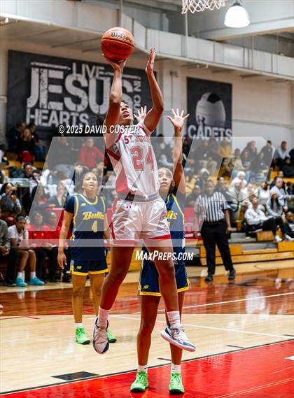 Thumbnail 3 in Bullis @ St. John’s (Capital Hoops Mayhem on Military) photogallery.