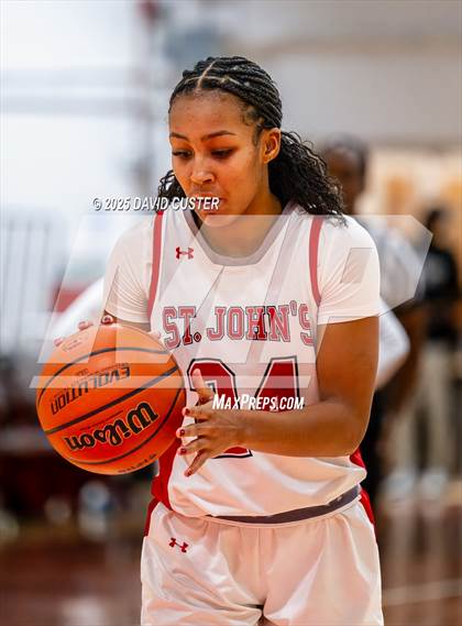 Thumbnail 2 in Bullis @ St. John’s (Capital Hoops Mayhem on Military) photogallery.