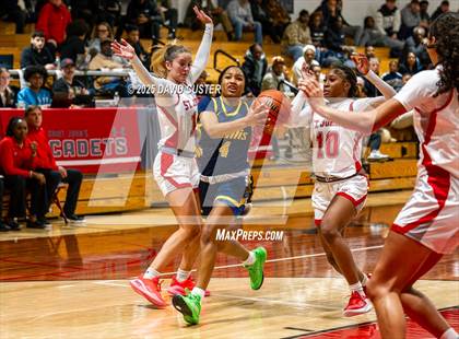 Thumbnail 1 in Bullis @ St. John’s (Capital Hoops Mayhem on Military) photogallery.