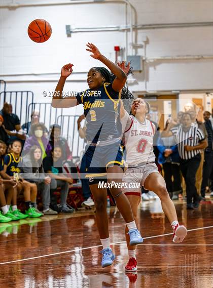 Thumbnail 3 in Bullis @ St. John’s (Capital Hoops Mayhem on Military) photogallery.