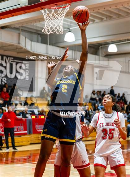 Thumbnail 1 in Bullis @ St. John’s (Capital Hoops Mayhem on Military) photogallery.