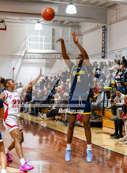 Thumbnail 1 in Bullis @ St. John’s (Capital Hoops Mayhem on Military) photogallery.