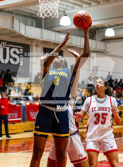 Thumbnail 3 in Bullis @ St. John’s (Capital Hoops Mayhem on Military) photogallery.