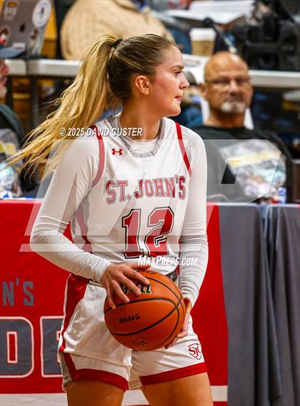 Thumbnail 1 in Bullis @ St. John’s (Capital Hoops Mayhem on Military) photogallery.