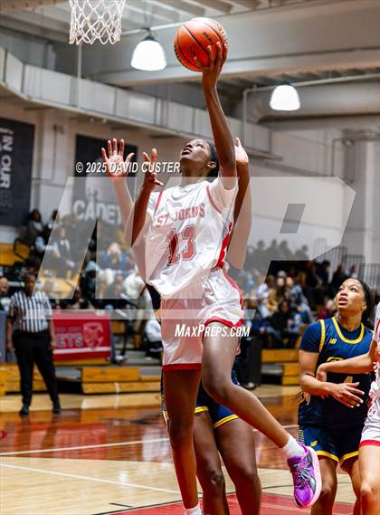 Thumbnail 3 in Bullis @ St. John’s (Capital Hoops Mayhem on Military) photogallery.