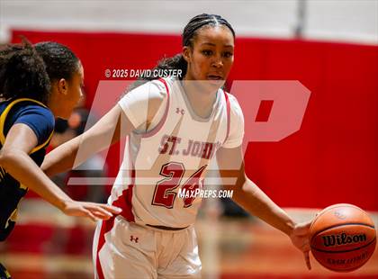 Thumbnail 2 in Bullis @ St. John’s (Capital Hoops Mayhem on Military) photogallery.