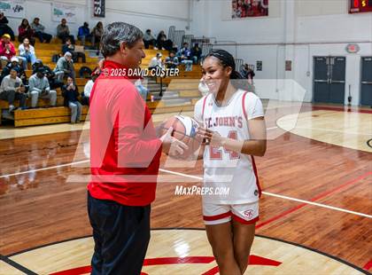 Thumbnail 2 in Bullis @ St. John’s (Capital Hoops Mayhem on Military) photogallery.