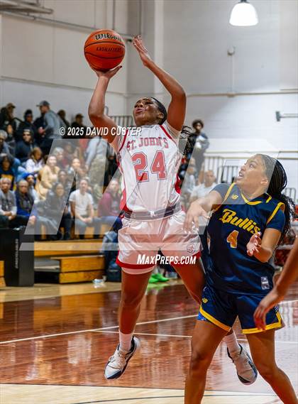 Thumbnail 2 in Bullis @ St. John’s (Capital Hoops Mayhem on Military) photogallery.