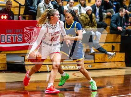Thumbnail 1 in Bullis @ St. John’s (Capital Hoops Mayhem on Military) photogallery.
