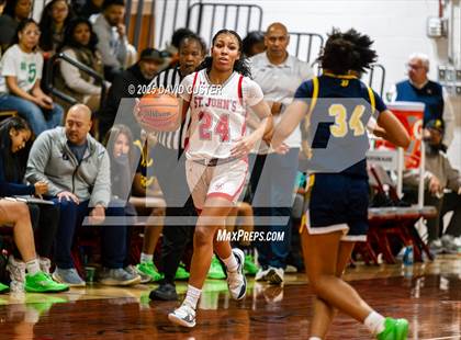 Thumbnail 2 in Bullis @ St. John’s (Capital Hoops Mayhem on Military) photogallery.