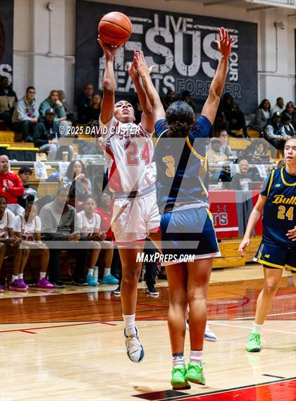 Thumbnail 1 in Bullis @ St. John’s (Capital Hoops Mayhem on Military) photogallery.