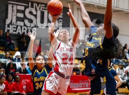 Thumbnail 1 in Bullis @ St. John’s (Capital Hoops Mayhem on Military) photogallery.