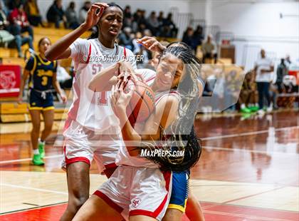 Thumbnail 3 in Bullis @ St. John’s (Capital Hoops Mayhem on Military) photogallery.