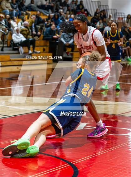Thumbnail 3 in Bullis @ St. John’s (Capital Hoops Mayhem on Military) photogallery.