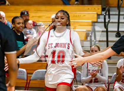 Thumbnail 1 in Bullis @ St. John’s (Capital Hoops Mayhem on Military) photogallery.