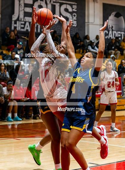 Thumbnail 3 in Bullis @ St. John’s (Capital Hoops Mayhem on Military) photogallery.