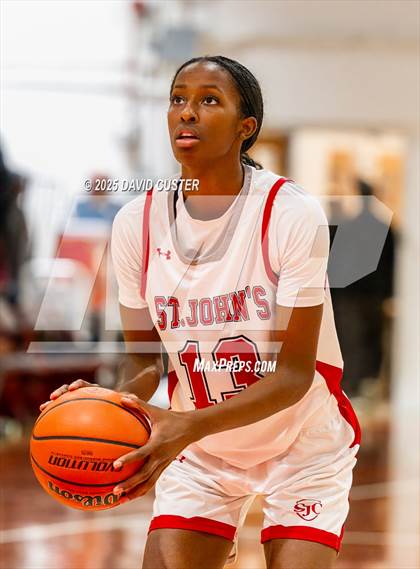 Thumbnail 1 in Bullis @ St. John’s (Capital Hoops Mayhem on Military) photogallery.