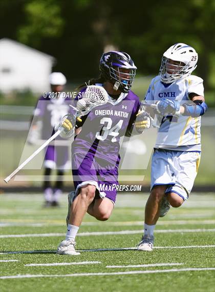 Thumbnail 1 in  Oneida Nation @ Catholic Memorial (WLF D2 Sectional) photogallery.