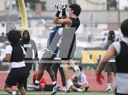 Thumbnail 3 in St. John Bosco vs. St. Bonaventure (Battle At The Beach) photogallery.