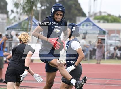 Thumbnail 3 in St. John Bosco vs. St. Bonaventure (Battle At The Beach) photogallery.