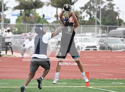 Thumbnail 1 in St. John Bosco vs. St. Bonaventure (Battle At The Beach) photogallery.