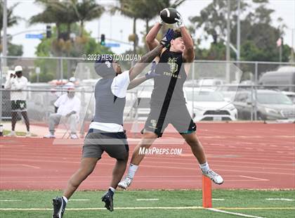Thumbnail 2 in St. John Bosco vs. St. Bonaventure (Battle At The Beach) photogallery.