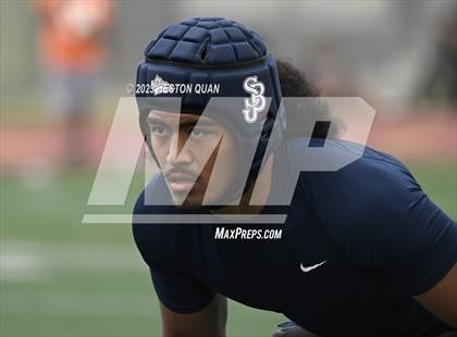 Thumbnail 2 in St. John Bosco vs. St. Bonaventure (Battle At The Beach) photogallery.
