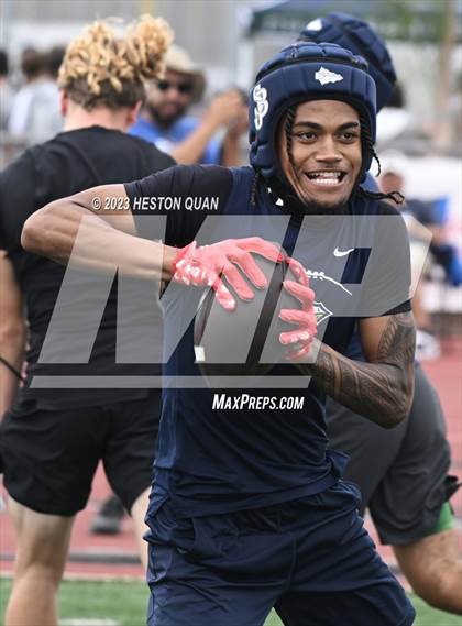 Thumbnail 2 in St. John Bosco vs. St. Bonaventure (Battle At The Beach) photogallery.
