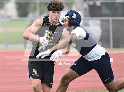Thumbnail 2 in St. John Bosco vs. St. Bonaventure (Battle At The Beach) photogallery.