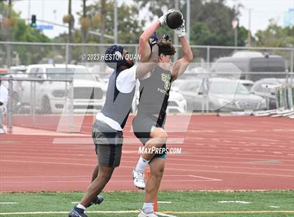 Thumbnail 2 in St. John Bosco vs. St. Bonaventure (Battle At The Beach) photogallery.