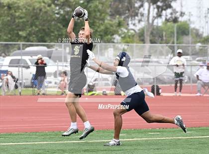 Thumbnail 1 in St. John Bosco vs. St. Bonaventure (Battle At The Beach) photogallery.