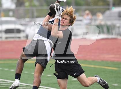 Thumbnail 2 in St. John Bosco vs. St. Bonaventure (Battle At The Beach) photogallery.