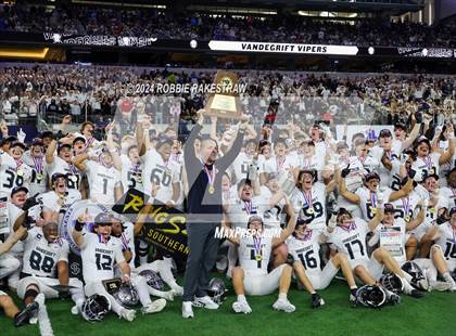 Thumbnail 3 in Southlake Carroll vs. Vandegrift (UIL 6A Division II Final Medal Ceremony) photogallery.