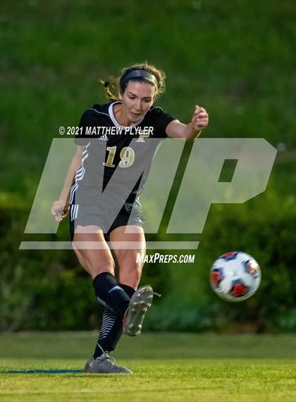 Thumbnail 3 in Pinecrest vs. Myers Park (1 of 2 - NCHSAA 4A Final - the game) photogallery.
