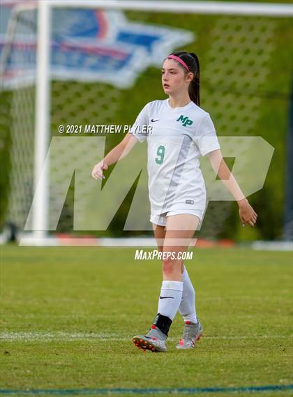 Thumbnail 2 in Pinecrest vs. Myers Park (1 of 2 - NCHSAA 4A Final - the game) photogallery.