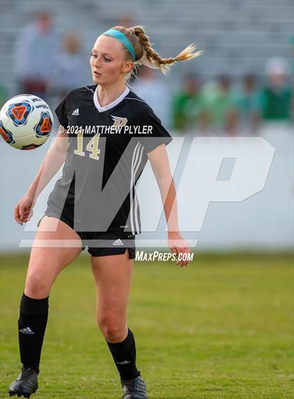 Thumbnail 3 in Pinecrest vs. Myers Park (1 of 2 - NCHSAA 4A Final - the game) photogallery.