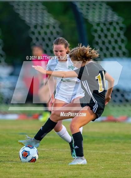 Thumbnail 1 in Pinecrest vs. Myers Park (1 of 2 - NCHSAA 4A Final - the game) photogallery.
