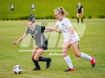 Thumbnail 2 in Pinecrest vs. Myers Park (1 of 2 - NCHSAA 4A Final - the game) photogallery.
