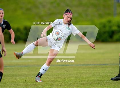 Thumbnail 2 in Pinecrest vs. Myers Park (1 of 2 - NCHSAA 4A Final - the game) photogallery.