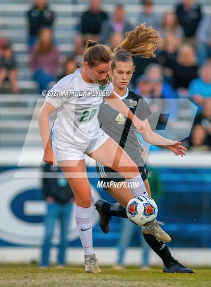 Thumbnail 3 in Pinecrest vs. Myers Park (1 of 2 - NCHSAA 4A Final - the game) photogallery.