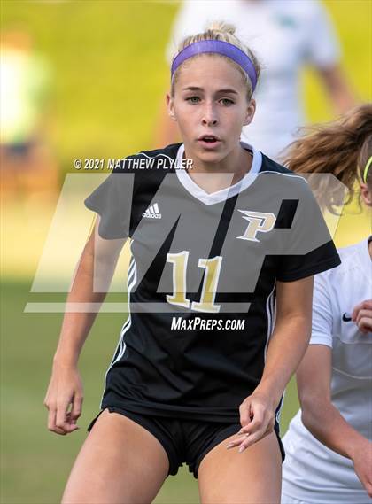Thumbnail 3 in Pinecrest vs. Myers Park (1 of 2 - NCHSAA 4A Final - the game) photogallery.
