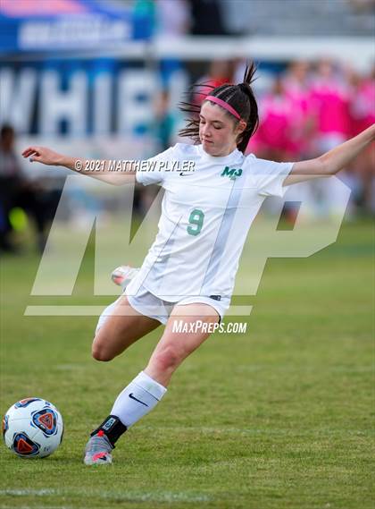 Thumbnail 3 in Pinecrest vs. Myers Park (1 of 2 - NCHSAA 4A Final - the game) photogallery.
