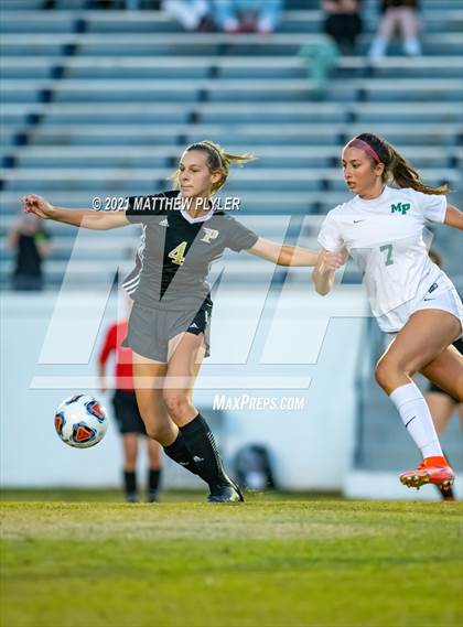Thumbnail 1 in Pinecrest vs. Myers Park (1 of 2 - NCHSAA 4A Final - the game) photogallery.