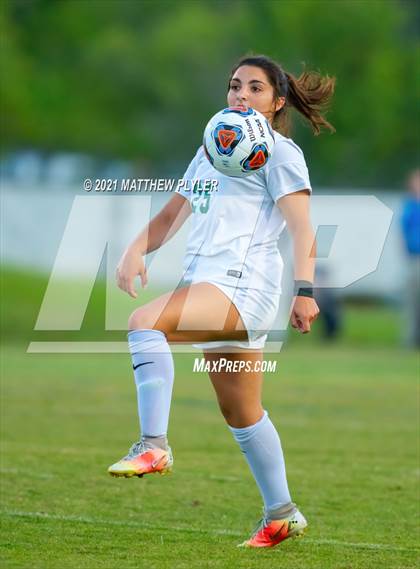 Thumbnail 3 in Pinecrest vs. Myers Park (1 of 2 - NCHSAA 4A Final - the game) photogallery.