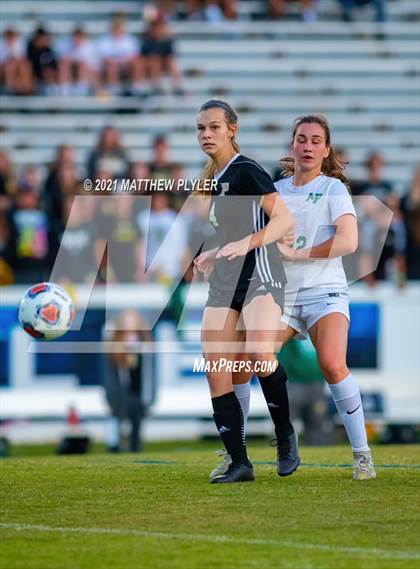 Thumbnail 3 in Pinecrest vs. Myers Park (1 of 2 - NCHSAA 4A Final - the game) photogallery.