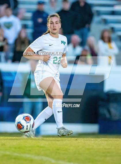Thumbnail 1 in Pinecrest vs. Myers Park (1 of 2 - NCHSAA 4A Final - the game) photogallery.