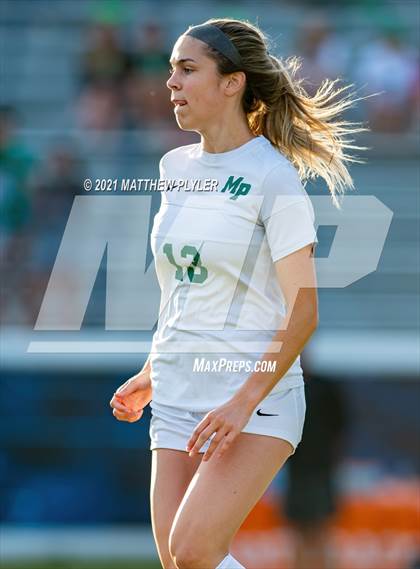 Thumbnail 3 in Pinecrest vs. Myers Park (1 of 2 - NCHSAA 4A Final - the game) photogallery.