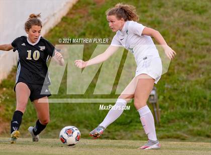 Thumbnail 2 in Pinecrest vs. Myers Park (1 of 2 - NCHSAA 4A Final - the game) photogallery.