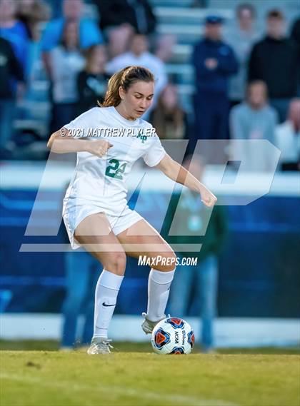 Thumbnail 2 in Pinecrest vs. Myers Park (1 of 2 - NCHSAA 4A Final - the game) photogallery.