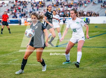 Thumbnail 2 in Pinecrest vs. Myers Park (1 of 2 - NCHSAA 4A Final - the game) photogallery.